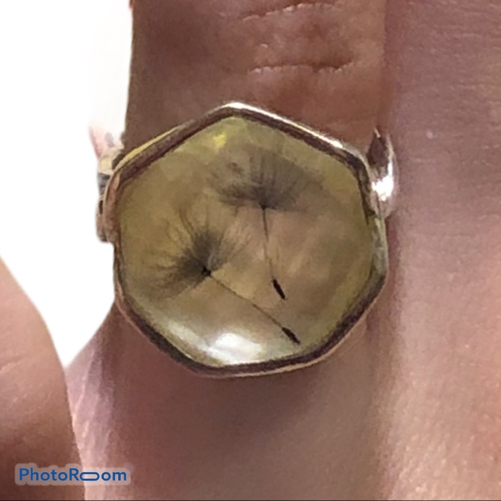 Robert Elizondo dandelion doublet ring